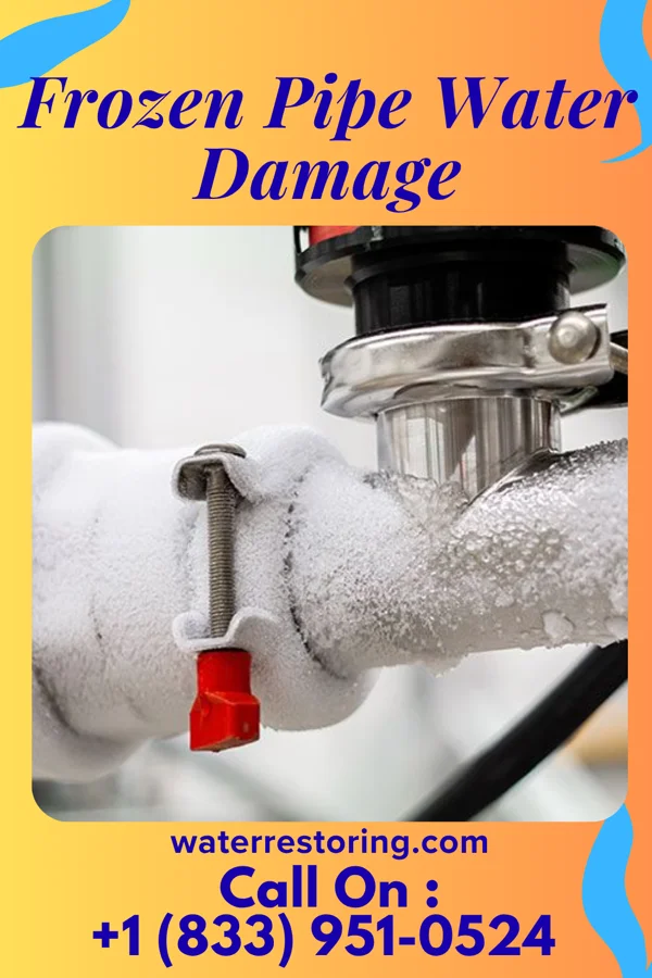 Frozen Pipe Water Damage in Anna, OH